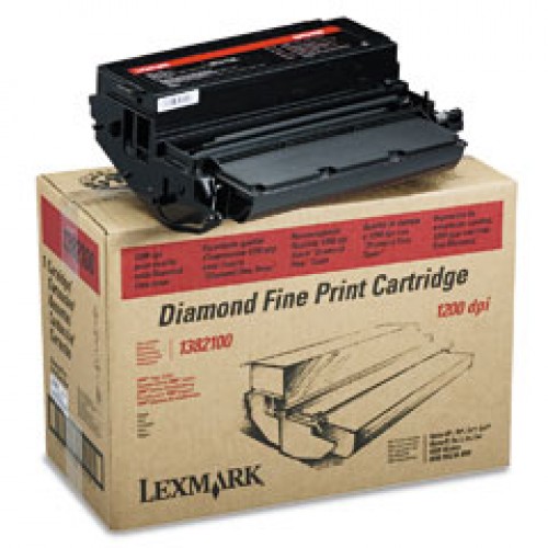 Original Genuine LEXMARK BLACK DIAMOND FINE TONER   1382100